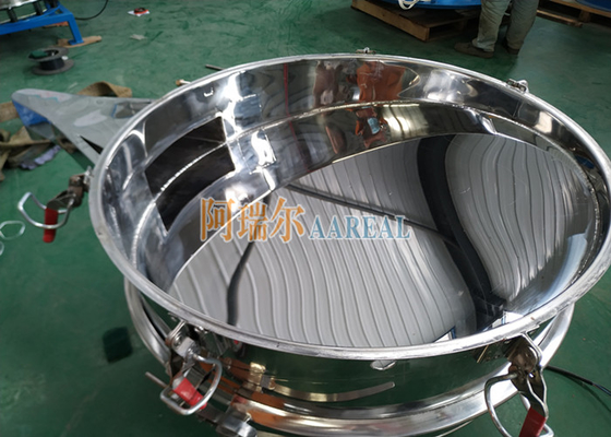 Ekran Vibrator Ultrasonik Rotary Stainless Steel Khusus dengan Bagian Bawah Bevel