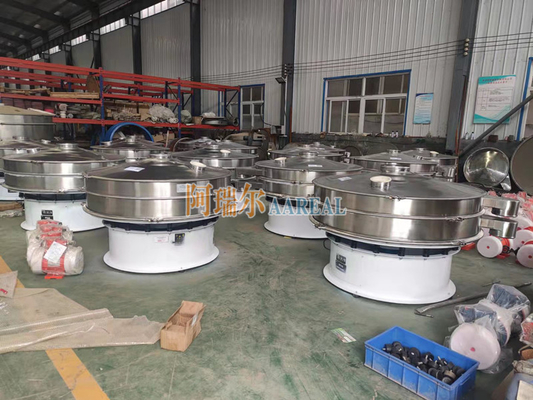 1500mm stainless steel vibrating screen machine untuk bubuk titanium dioksida