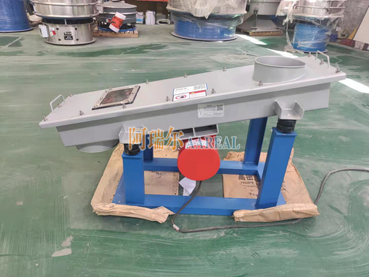 Stainless Steel Single Deck Linear Vibrating Screen Untuk Titanium Dioksida