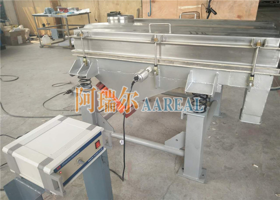 Ultrasonik Rotary Vibrating Screen Separator Untuk Battery Anode Material