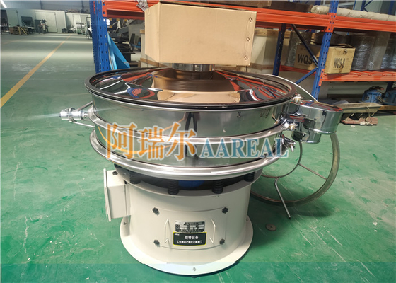 Ultrasonik Rotary Vibrating Screen Separator Untuk Battery Anode Material