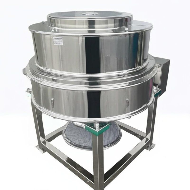 Mesin Vibro Screen Motor Getar Daya Cukup Menawarkan Sistem Debling Mesh Bola Silikon Hasil Akhir Cermin Memberikan Kinerja Penyaringan