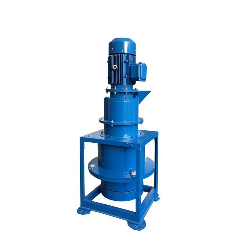 Mesin Vibro Screen yang disesuaikan dengan amplitudo 2-4 mm dan susunan vertikal Vibrating Motor untuk pemisahan yang tepat