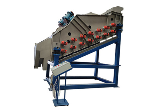 High Efficiency Energy Saving 1200*3000mm Food Grade Rectangular High Frequency Screen untuk Aditif Makanan