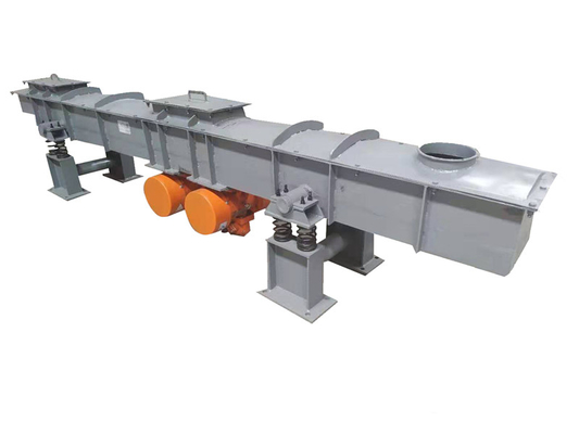Long Distance Trough Type Vibratory Conveyor Untuk Pengangkutan Batubara Titanium Tinggi