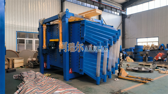 Precision Gyratory Sifter untuk Penyaringan Batu kapur 10-15 TPH Kapasitas 90% Efisiensi