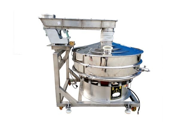 Makanan Grade Vibro Screen Machine Semua dalam Satu Automatic Feeding dan Screening