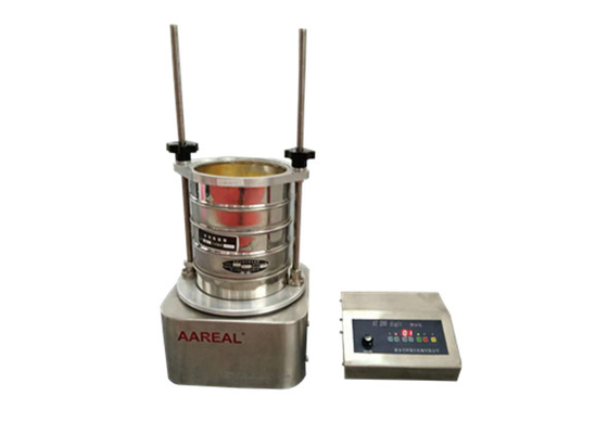 Electromagnetic Sieve Shaker Tiga Dimensi Untuk Pemeriksaan Granularitas Laboratorium