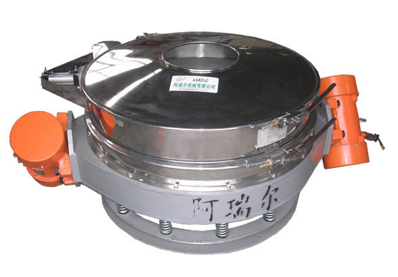 Mesin Vibro Screening Stainless Steel Flow Through Separator Untuk Penghapusan Kekotoran Tepung