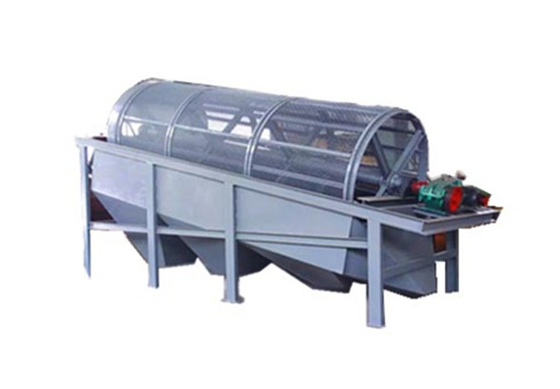 Rotary Trommel Screen Machine Digunakan untuk Pemisahan Pasir dan Kerikil