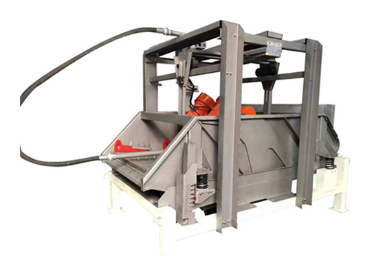 Dual Motion Solid Liquid Separator Wet Screening Machine Untuk Pulp Kertas