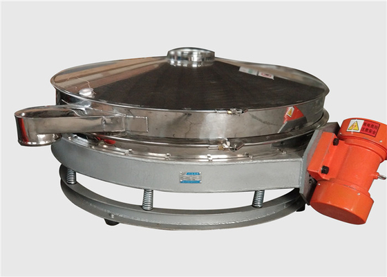 Cement Flour Round Vibrating Screen Rotary Vibrating Separator Struktur kompak