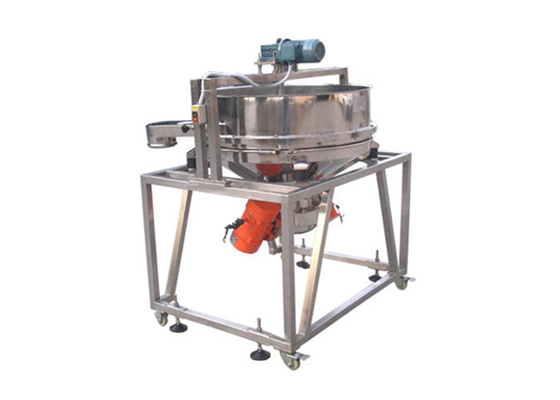 Tinggi Kapasitas Rotary Vibrating Screen Dual Vibrating Motors Untuk Powder Mie Ayam