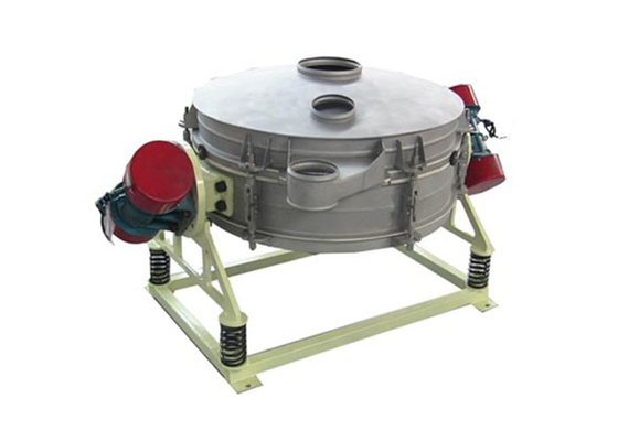 Quartz Silica Sand Vibro Sifter Sieve Machine Lingkaran Multi Deck Vibrating Screen