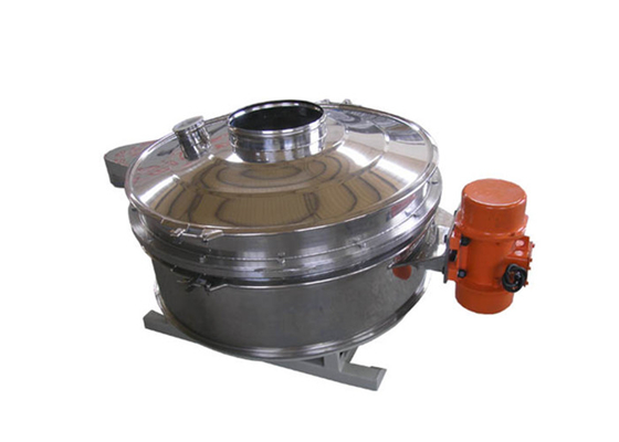 Flo Thru Vibro Energy Separator Rotary Vibratory Sifter Untuk Powder Susu Lemak