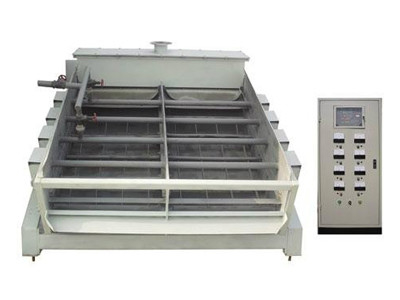 Mesin layar kain kawat bergetar persegi panjang elektromagnetik