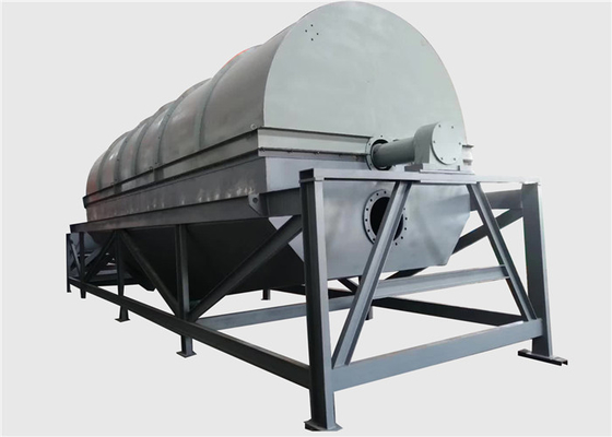 Trommel Separator Rotary Sifter Screen Untuk Sistem Pengelompokan Limbah Padat Kota