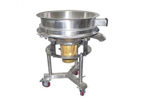 Powder Coating Solid Liquid Separator Double Deck Vibrating Screen tipe terbuka