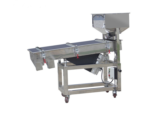 SS 316L Vibratory Sand Screening Machine Sekator Vibrating persegi panjang