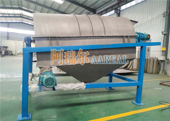 Grade Makanan SS304 1200*2100mm Rotary Trommel Screen Untuk Gula