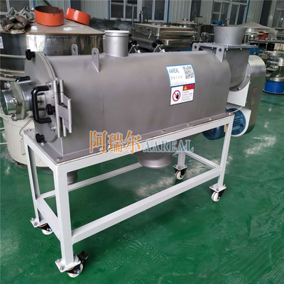 Aliran Udara Centrifugal 500 Mesh Rotary Sifter Screen Untuk Bubuk halus