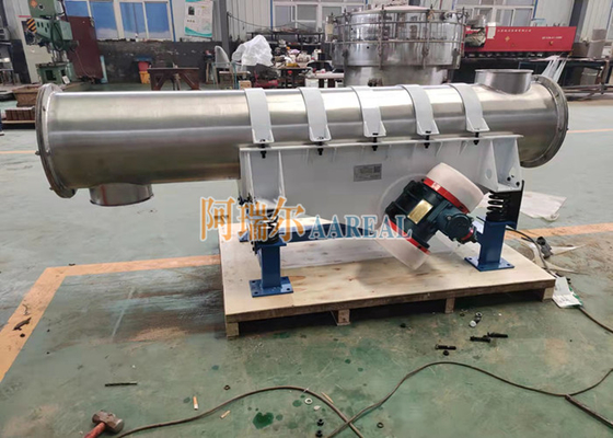 Diagram 400mm Stainless Steel Tubular Industrial Conveyor Systems Industri Makanan