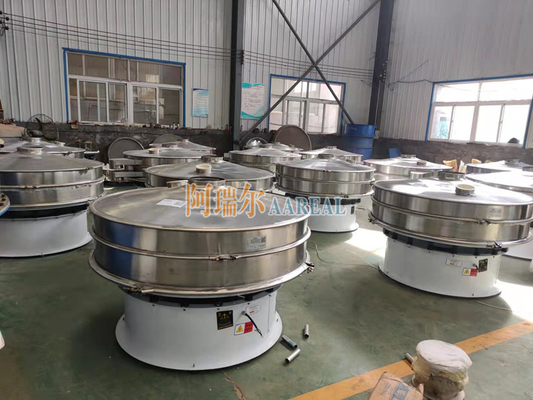 1500mm stainless steel vibrating screen machine untuk bubuk titanium dioksida