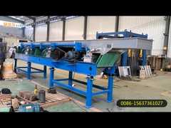 Leaf Spring Eksentrik Balanced Vibratory Conveyor Untuk 25 Ton Per Jam Pengangkutan Garam