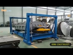 Rotex Gyratory Screen Machine Stainless Steel 3 Deck 1800*4000mm Bola Silikon Pembersihan Mesh