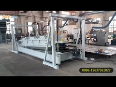 Layar Gyratory Motion Sirkular dengan 3 dek instalasi gantung kabel stainless steel