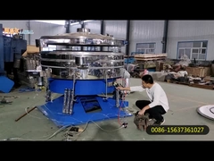 2000mm 3-Layer Ultrasonic Tumbler Screening Machine untuk Karbon Aktif