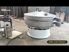 Serbuk Fosfor Rotary Vibrating Sieve Screen, Fluorescent Powder Round Separator