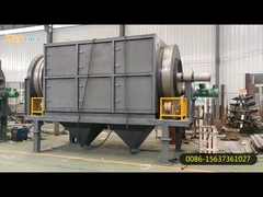 Stainless Steel Shaftless Rotary Trommel Screen untuk Titanium Dioxide Wet Screening