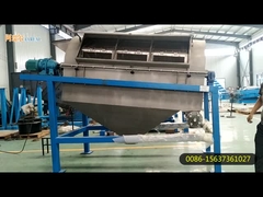 Trommel Rotary Sifter Screens Bahan baja tahan karat