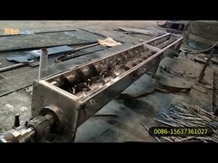 China Manufacturer Industrial Horizontal Tubular Screw Conveyor untuk Bahan Bulk