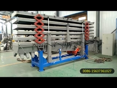 1500*4500mm Multi Deck Rectangular Vibrating Separator Untuk Potongan Kayu