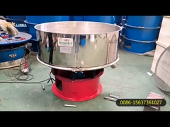 1200mm Stainless Steel Hot Soybean Milk Vibrating Filter Sieve untuk Pemisahan Cairan Padat